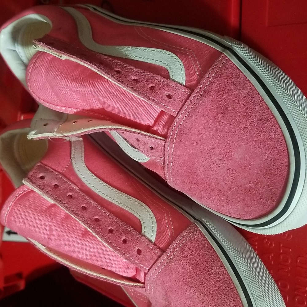 VANS OLD SKOOL PINK LEMONADE SHOES UNISEX M 7.5 W 9